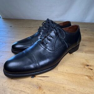 Bolero black leather dress shoes Italian Leather Black Men’s Size US 9 NWT
